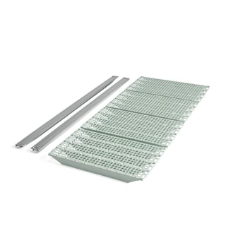 Fachboden TRANSFORM, 1200 x 500 mm, grün