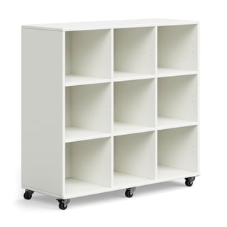 Elevopbevaring CASPER, 9 rum, hvid