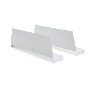 Przegroda półki SUPPLY, 2 szt., 160x575 mm, biała