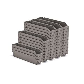Plockback REACH, 500x90x95 mm, 40-pack, grå