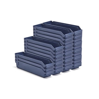 Kutije za sitne delove REACH, 500x120x95 mm, 30 u pak., plava