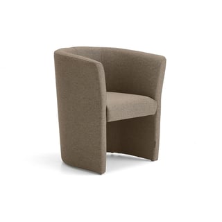 Fotelis CLOSE, audinys, beige