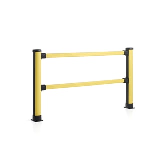 Skyddsräcke X-PROTECT, återfjädrande, grundsektion, 1170x2050 mm