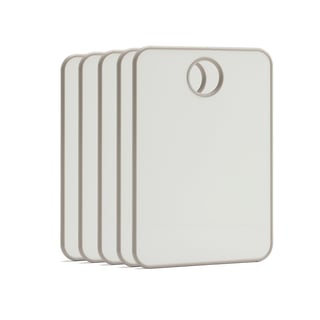 Mini whiteboardtavle DOTTIE, 5 stk, grå