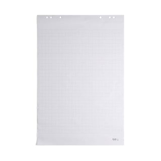 Flip-over refil, 20 ark, 5-pak, kvadreret/blank