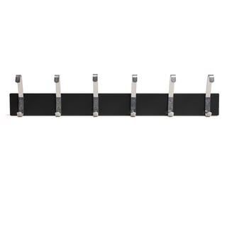 Kroklist ENTRY, 6 krokar, 900 mm, antracit