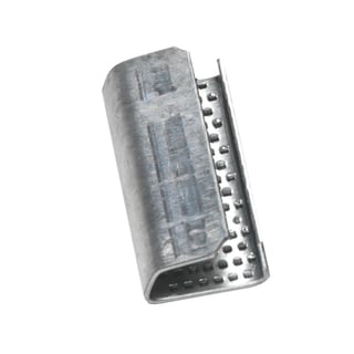 Metalliisulkija, 2000 kpl, sopii nauhalle: 12 mm