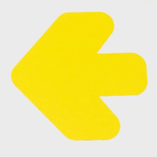 Floor signal, arrow shape