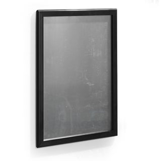 Reklamtavla, snäppmodell, 500x700 mm, svart