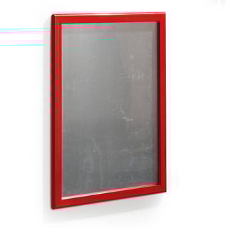 Zaklapávací rám, 500x700 mm, červená