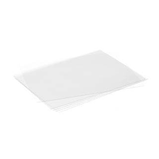 Osłona na plakat, tworzywo sztuczne, 5 szt., 500x700 mm