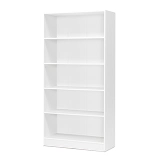 Bokhylla CLEO, 2000x1000x310 mm, laminat, vit