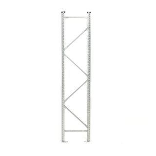 Gavl til dekkreol TRANSFORM, H2000 mm, galvanisert