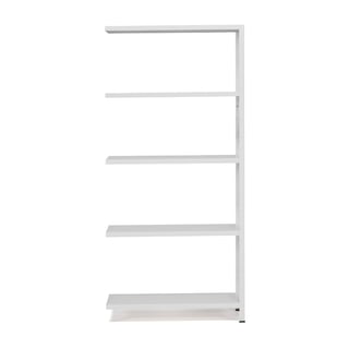 Hylla IDEAL, påbyggnadssektion, 1970x1005x500 mm, grå, grå hyllplan
