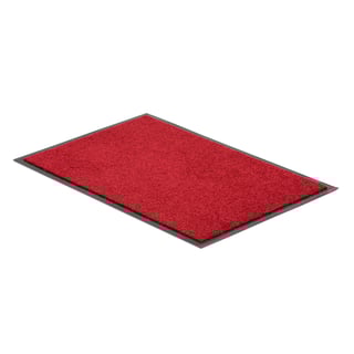 Absorbent entrance mat PURE, 900x1500 mm, red