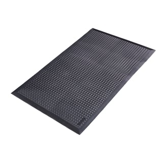 Protiúnavová pracovná rohož SOLO, 1500x900 mm, čierna