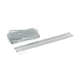 Polica k regálu na chemikálie Š 1200 x H 600 mm, nosnosť 150 kg