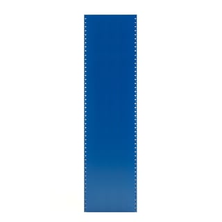 Kinnine otsaraam riiulile MIX, 1 tk, 2100 x 600 mm, sinine
