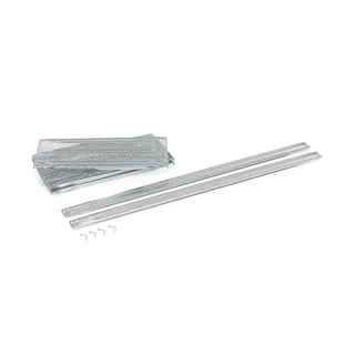 Hylde til galvaniseret reol BLEND, 900x400 mm