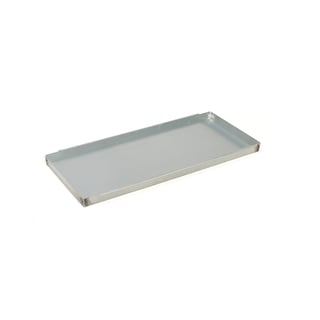 Opsamlingsbakke til galvaniseret reol BLEND, 900x350 mm, 14 L, passer til 900x400 mm