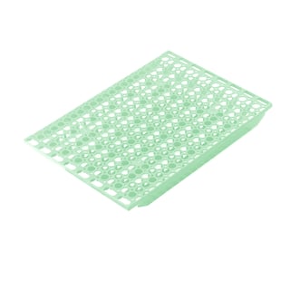 Plastic shelf for galvanised shelving TRANSFORM, 1200x500 mm, green