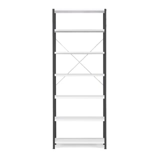 Regał IDEAL, moduł podstawowy, 2500x1010x400 mm, ciemnoszary