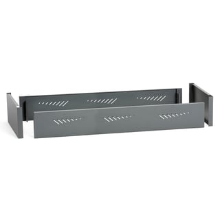 Krycie panely k nohám ku skrinkám CREATE, Š 1200 mm, sivý