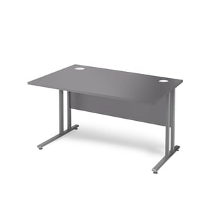 Biuro stalas FLEXUS, 1200x800mm, pilkas