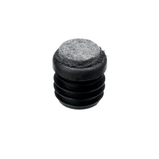 Stolefod i plast med filt, Ø 16 mm, indvendig