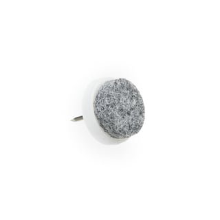 Felt foot with nail, Ø 17 mm