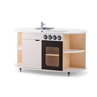 All-in-one play kitchen