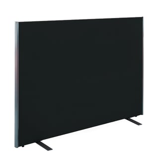Floor screen, 1800x1500 mm, black