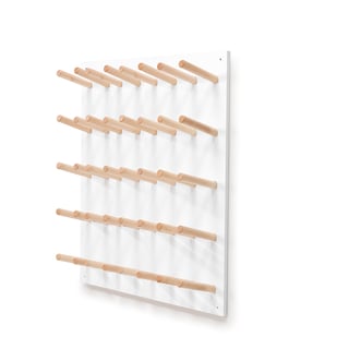 Schuhregal PERO, 20 Paar Schuhe, 880x195x1025 mm, weiß