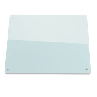 Magnetic glass board WRITE-ON®, 900x1200 mm, white