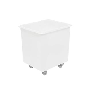 Mobile container truck, 510x460x460 mm, 72 L, white