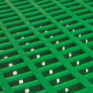 Leisure matting, 600x1200 mm, green