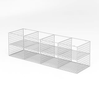 Shoe compartments, 8 comps, L 1200 mm