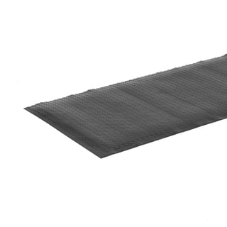 Työpistematto SUPER, rasitusta vähentävä, koko rulla, 18300x910 mm, musta