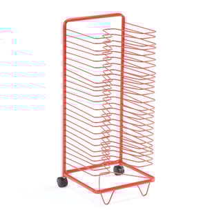 Darbelių džiovinimo vežimėlis, 25 lentynos, H900 mm