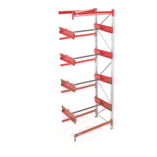 Pallereol ULTIMATE, påbyggseksjon for kabeltrommel, H4000 B1350 D1100 mm