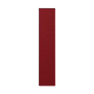 Frameless notice board AIR, 250x1190 mm, red