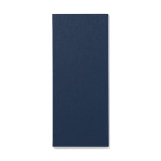 Frameless notice board AIR, 500x1190 mm, dark blue