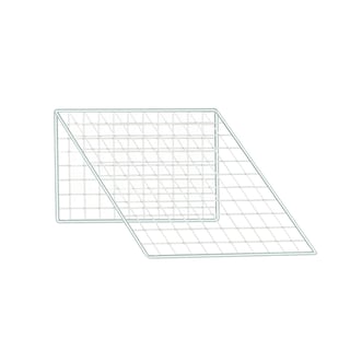 Sloping mesh top
