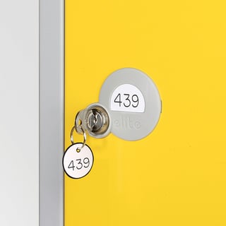 Numbered key fob