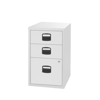 Bisley Soho A4 filing cabinet, 3 drawer, grey