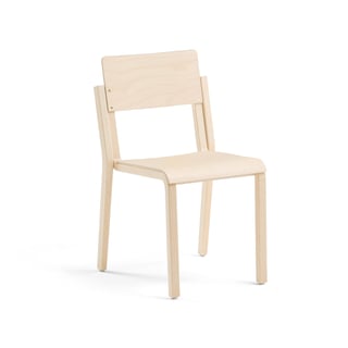 Stol DANTE, H460 mm, bjørk laminat