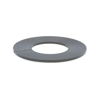 Steel banding strip, 19x0.5mm, ribbon wound, 388 m
