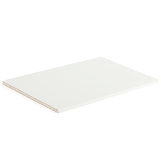 Lamellhylle THEO, B800 D580 mm, hvit
