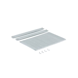 Hylde TRANSFORM, 600x400 mm, galvaniseret