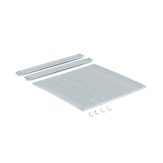 Shelf for galvanised shelving TRANSFORM, 600x600 mm